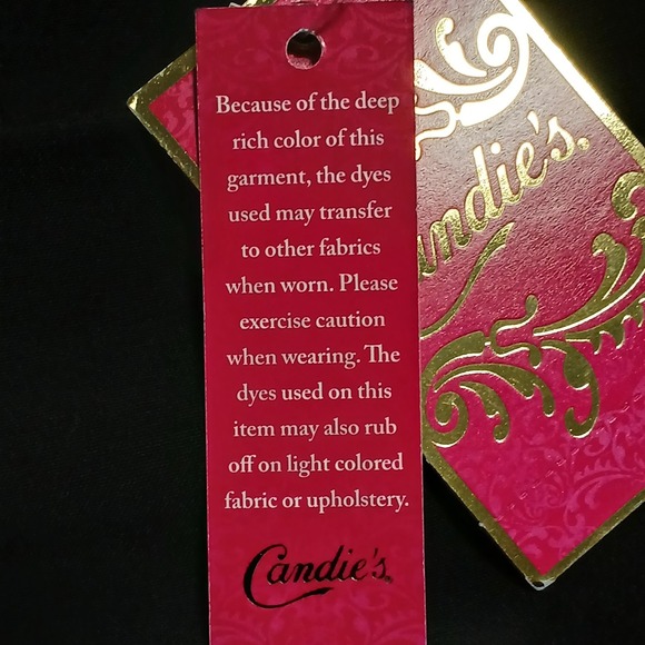 Women's Candie's Black Dress Sleeveless Slimming Suiting Minidress Size‎ 11 - Picture 6 of 8